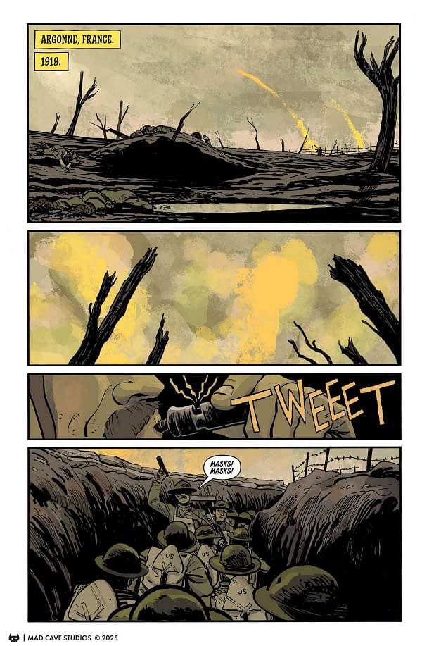 Interior preview page from Past Time #4