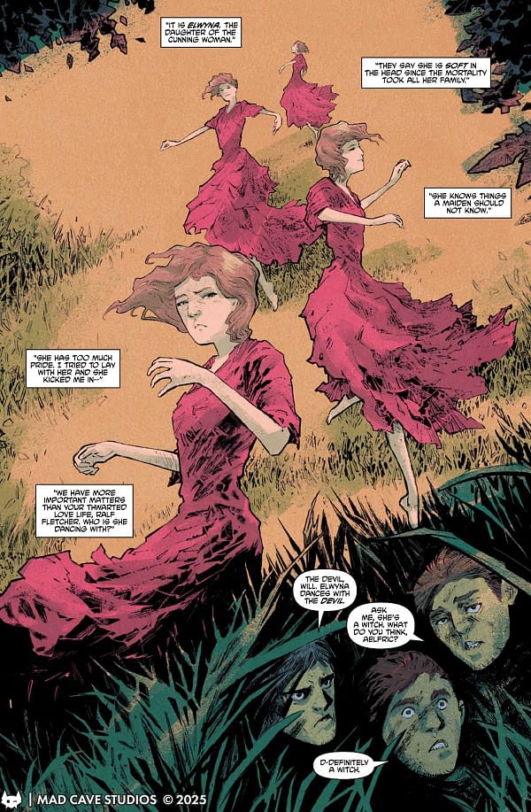 Interior preview page from Pale Knight #3