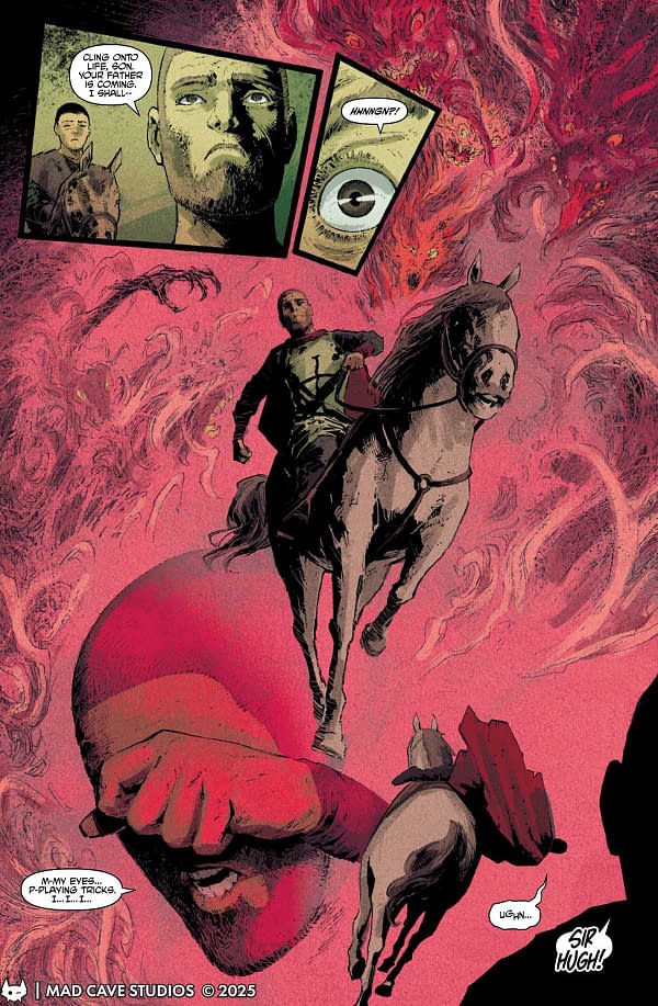 Interior preview page from Pale Knight #3
