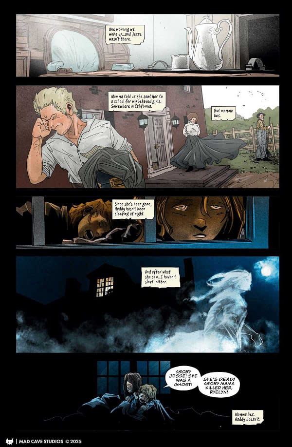 Interior preview page from Buried Long, Long Ago #4