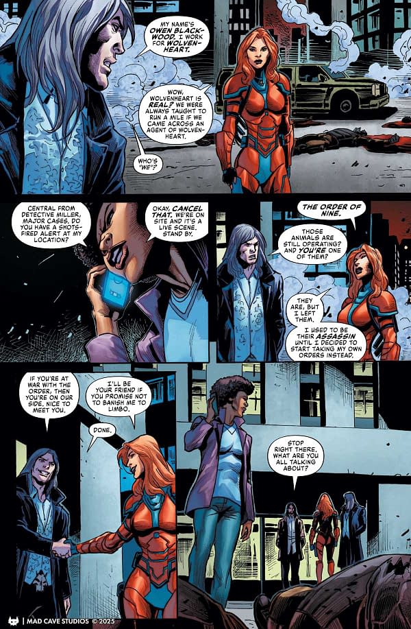 Interior preview page from Endless Night #3