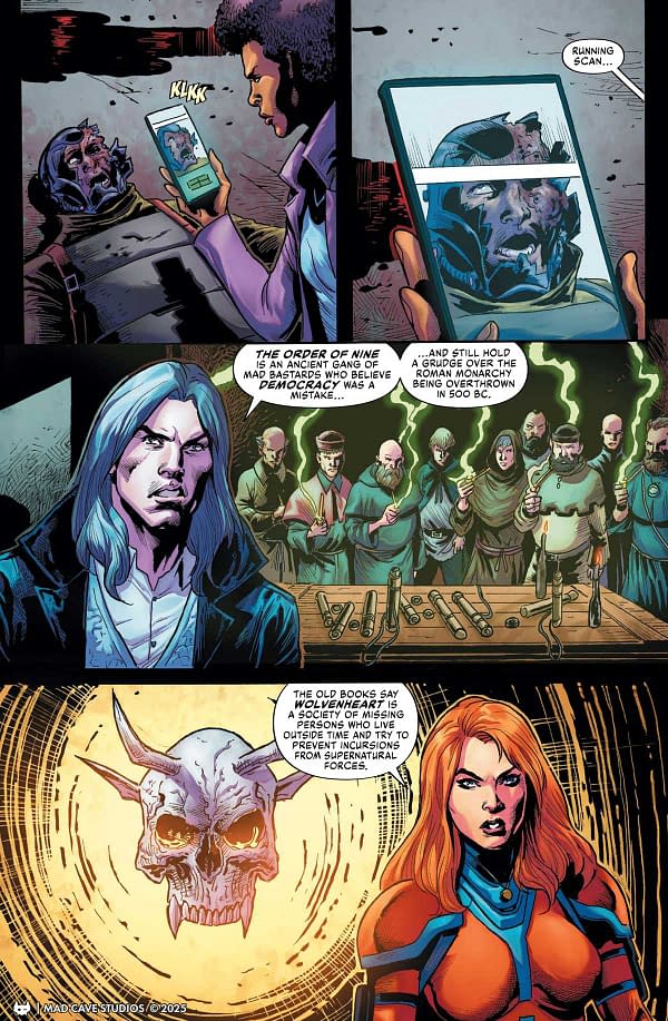 Interior preview page from Endless Night #3