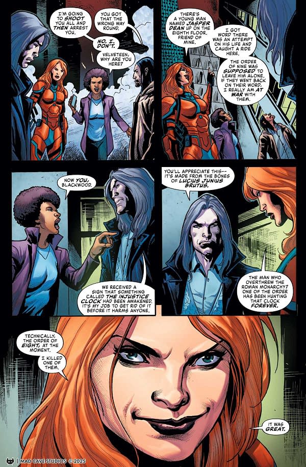 Interior preview page from Endless Night #3