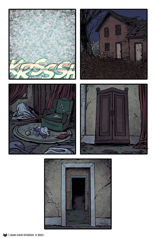Interior preview page from Slasher's Apprentice #4