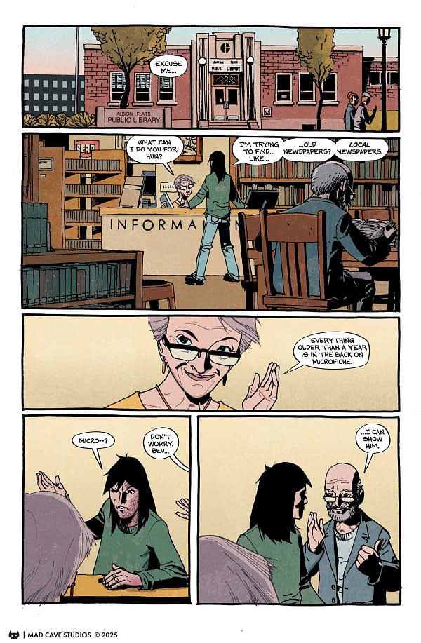 Interior preview page from Wild Animals #2