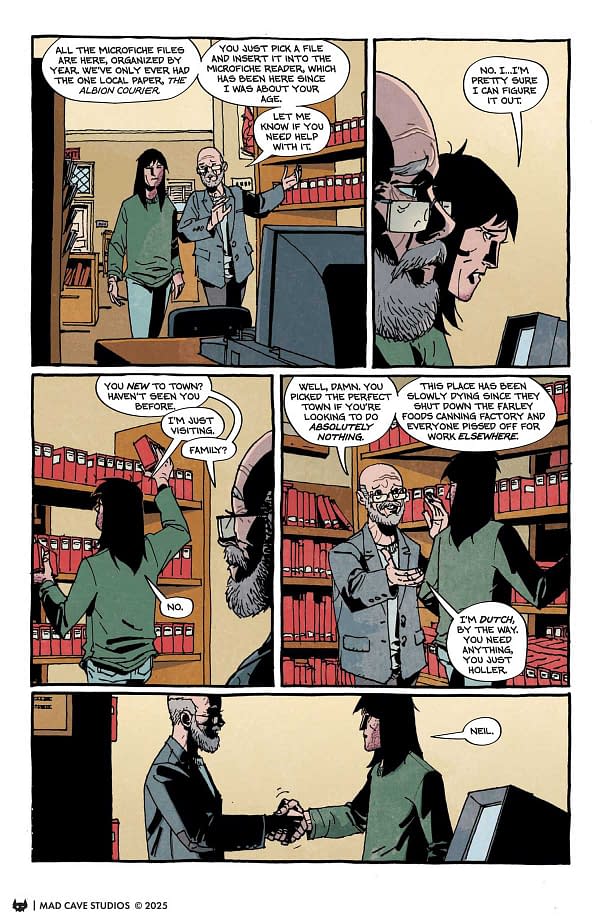 Interior preview page from Wild Animals #2