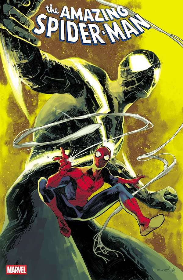 Cover image for AMAZING SPIDER-MAN #13 VALERIO SCHITI VARIANT