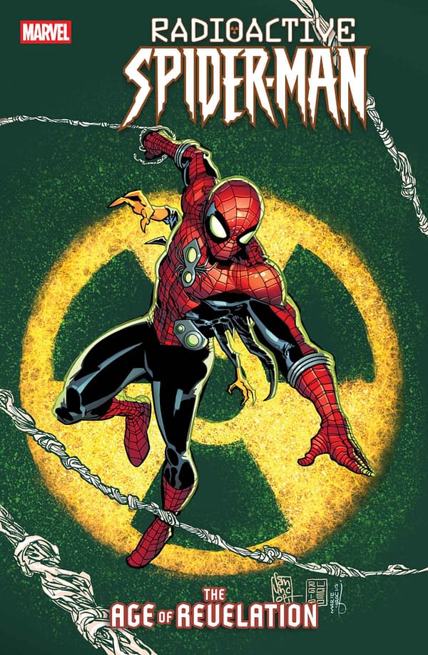 Cover image for RADIOACTIVE SPIDER-MAN #1 GIUSEPPE CAMUNCOLI COVER