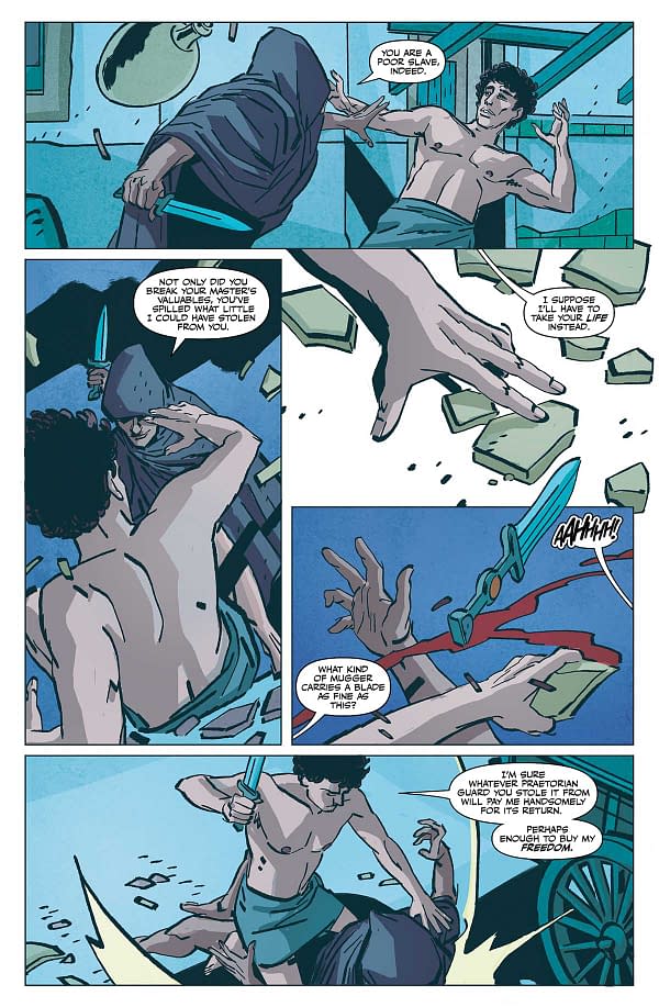 Interior preview page from Circus Maximus #1