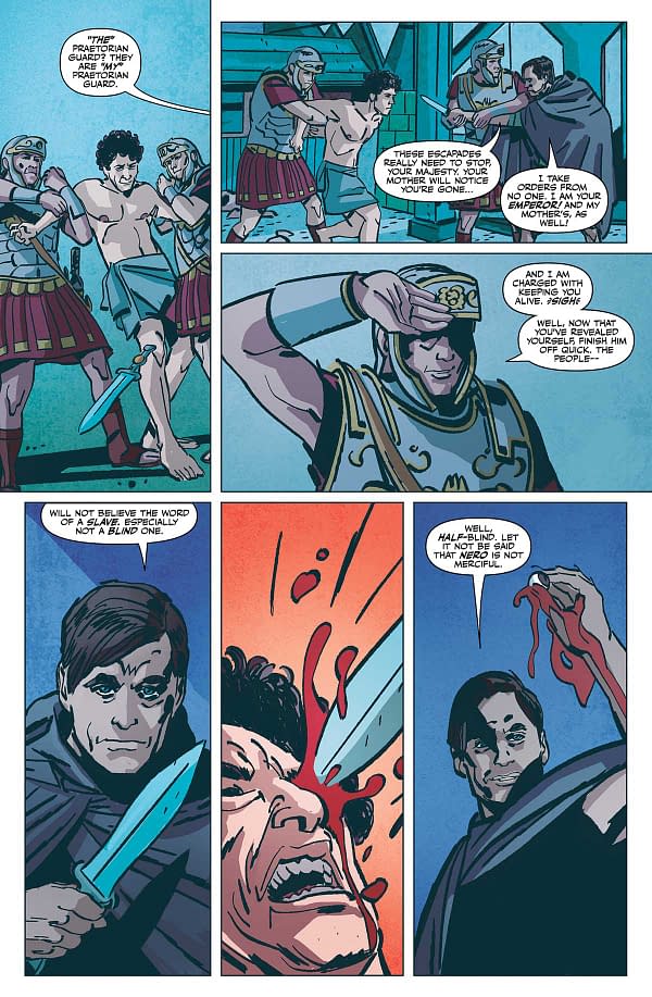 Interior preview page from Circus Maximus #1