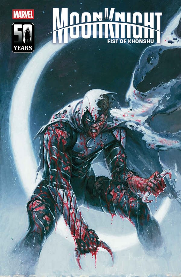 Cover image for MOON KNIGHT: FIST OF KHONSHU #15 DAVIDE PARATORE COVER