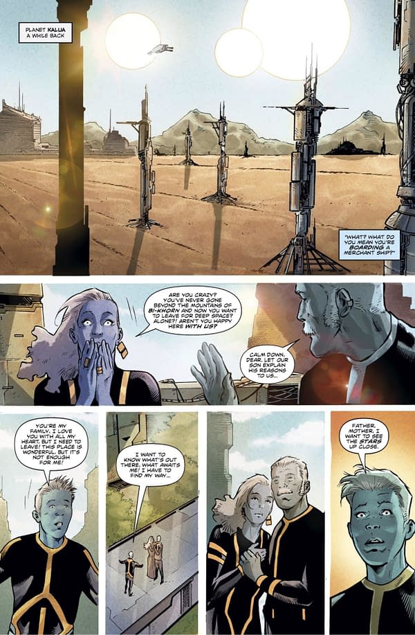 Interior preview page from Astro Quantum #1