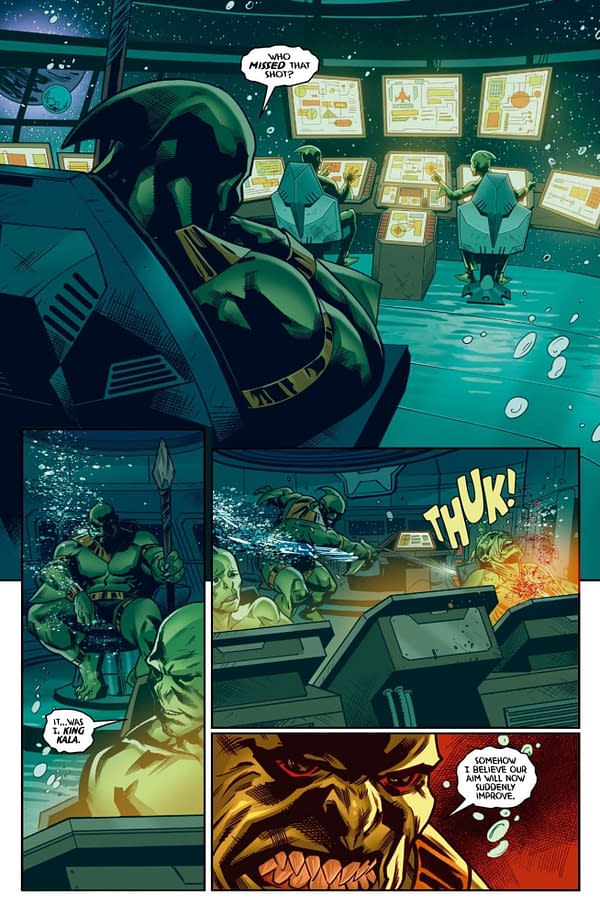 Interior preview page from Flash Gordon Quarterly #6