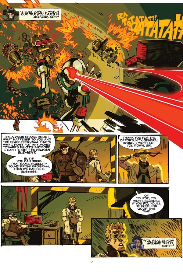 Interior preview page from The New Space Age #2