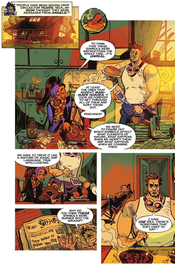 Interior preview page from The New Space Age #2