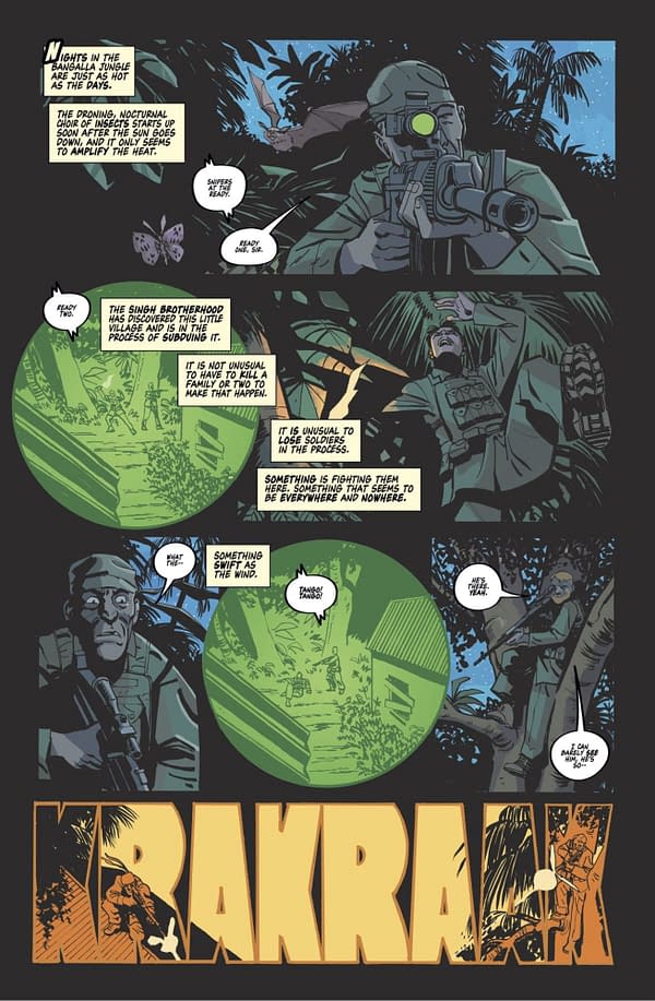 Interior preview page from The Phantom #4