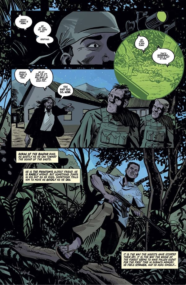 Interior preview page from The Phantom #4