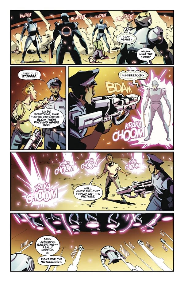 Interior preview page from War Wolf #3