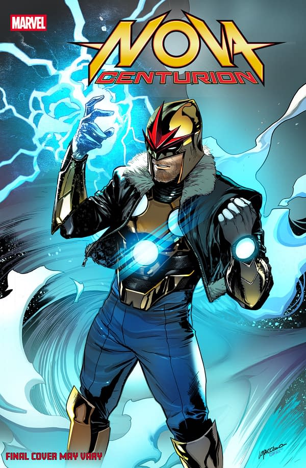Cover image for NOVA: CENTURION #6 EMA LUPACCHINO VARIANT