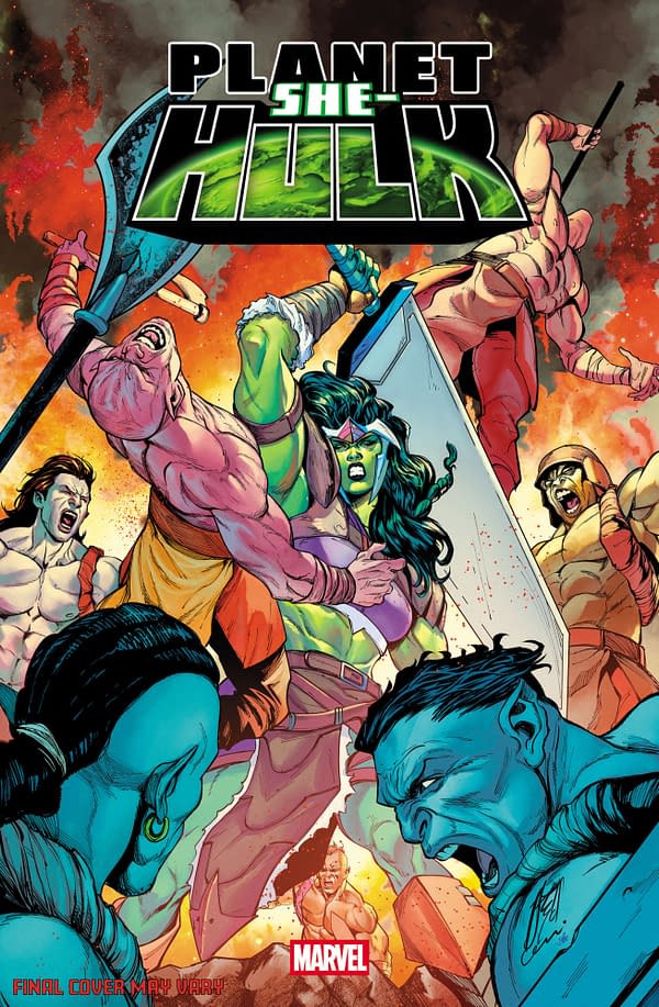 Cover image for PLANET SHE-HULK #5 STEFANO CASELLI VARIANT