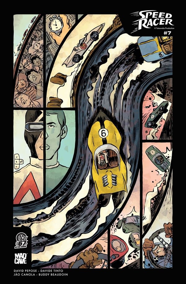 Interior preview page from Speed Racer #7