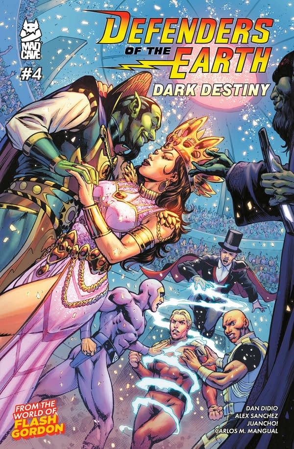 Cover image for Defenders of the Earth: Dark Destiny #4