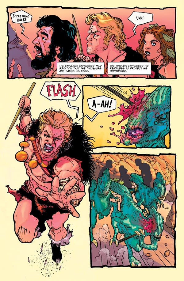 Interior preview page from Flash Gordon Quarterly #7