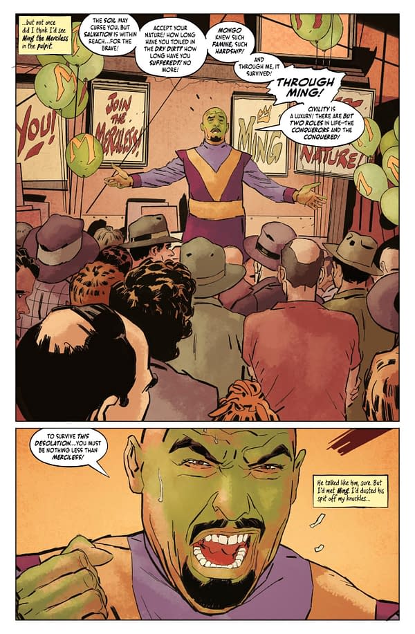 Interior preview page from Flash Gordon Quarterly #7