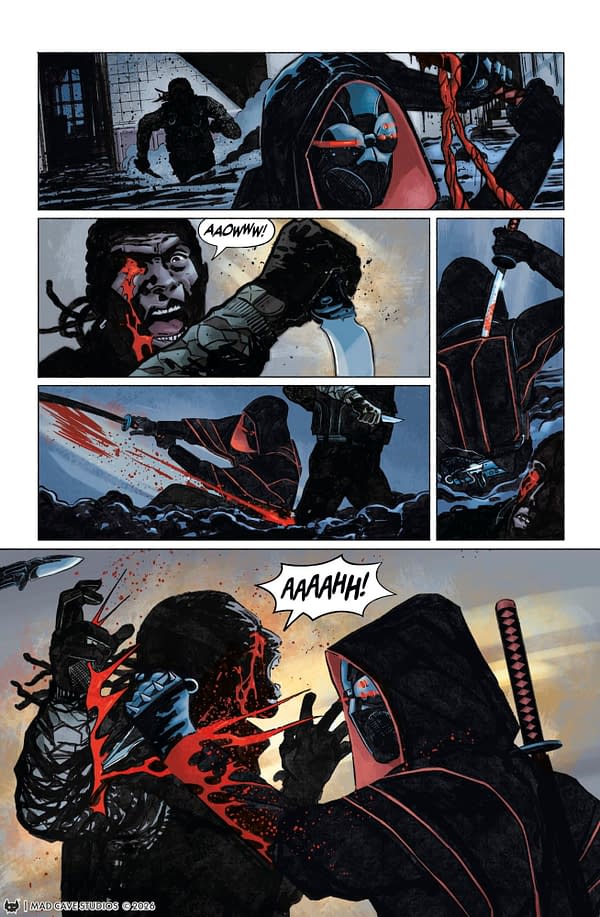 Interior preview page from Honor and Curse: Eternal #2