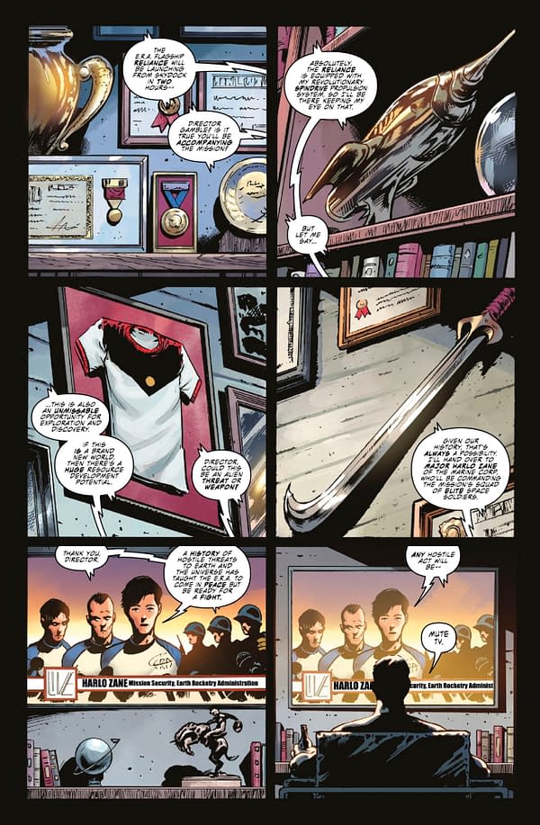 Interior preview page from Flash Gordon #16