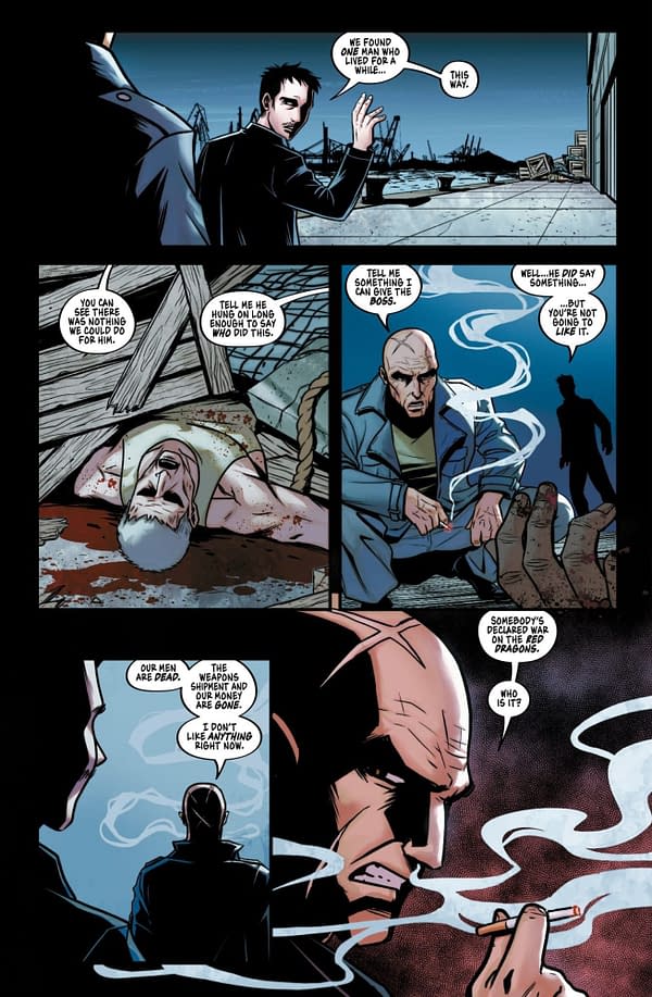 Interior preview page from The Phantom vs. the Red Dragons #1