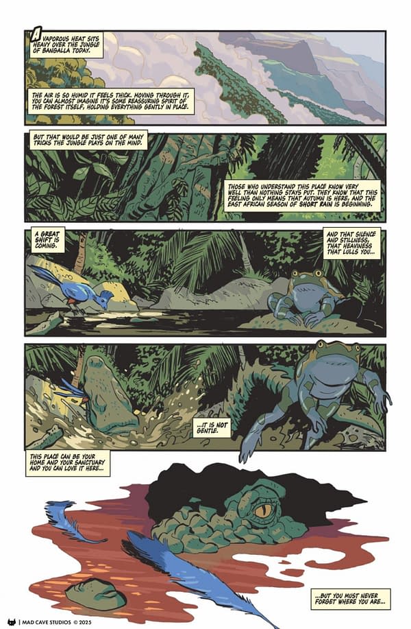 Interior preview page from The Phantom Vol. 1