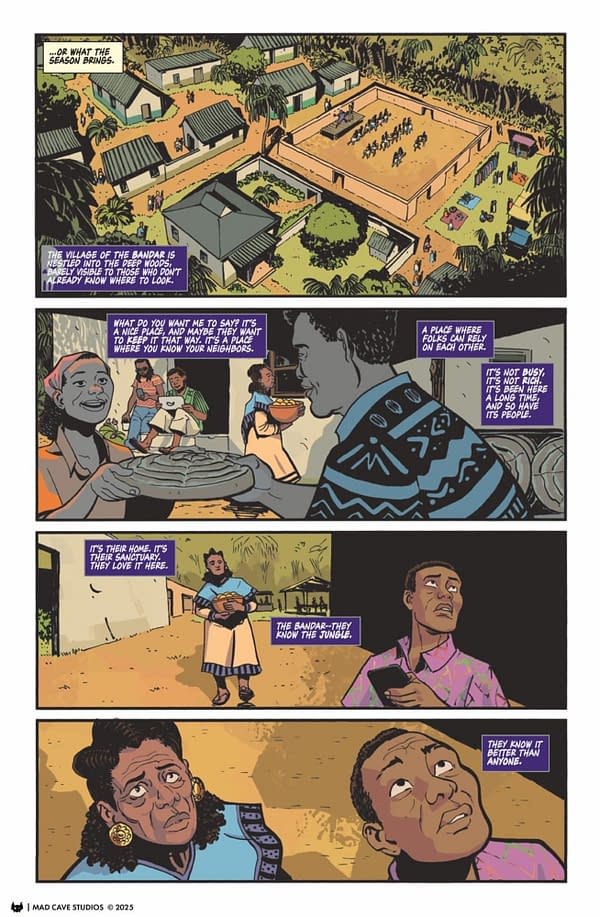 Interior preview page from The Phantom Vol. 1