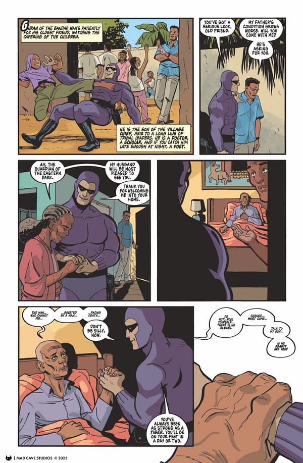 Interior preview page from The Phantom Vol. 1