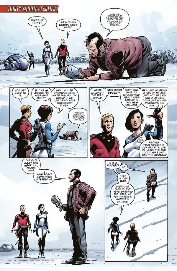 Interior preview page from Flash Gordon #18