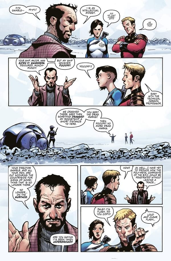 Interior preview page from Flash Gordon #18