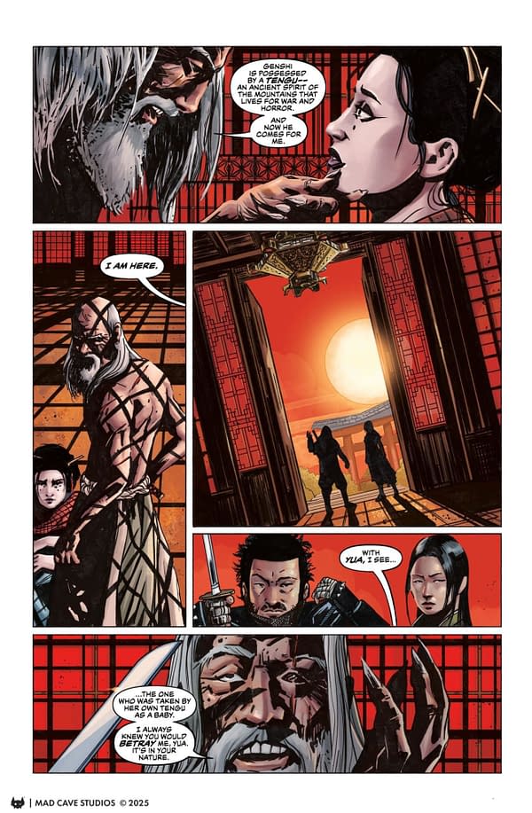 Interior preview page from Honor and Curse: Eternal Vol. 1