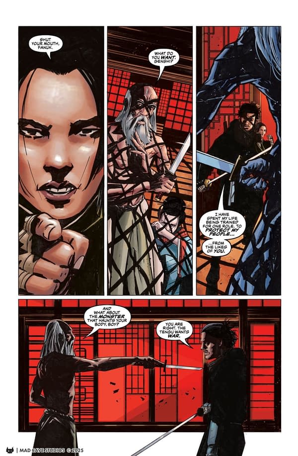 Interior preview page from Honor and Curse: Eternal Vol. 1