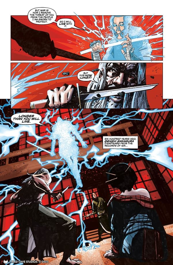 Interior preview page from Honor and Curse: Eternal Vol. 1