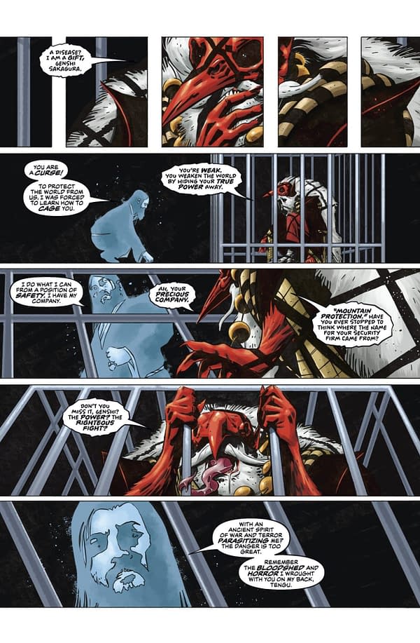 Interior preview page from Honor and Curse: Eternal Vol. 1