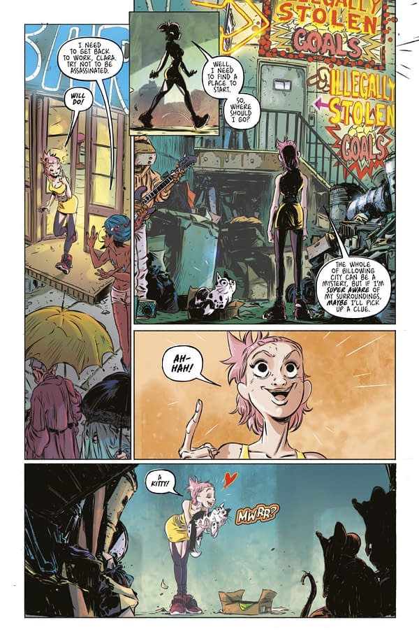 Interior preview page from Junk Punch #2