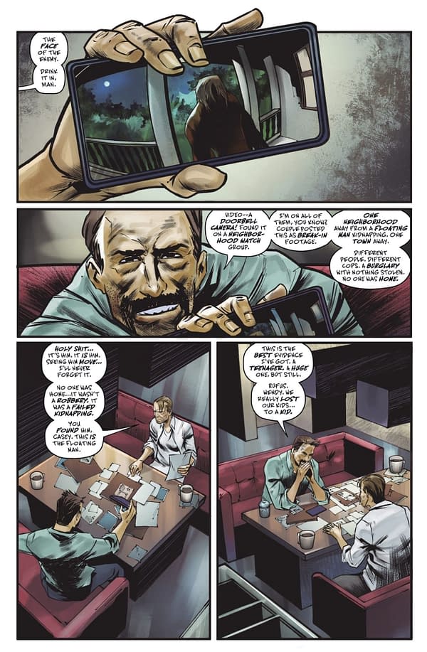 Interior preview page from Land of Never #2