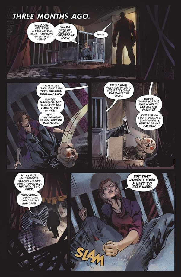 Interior preview page from Land of Never #2