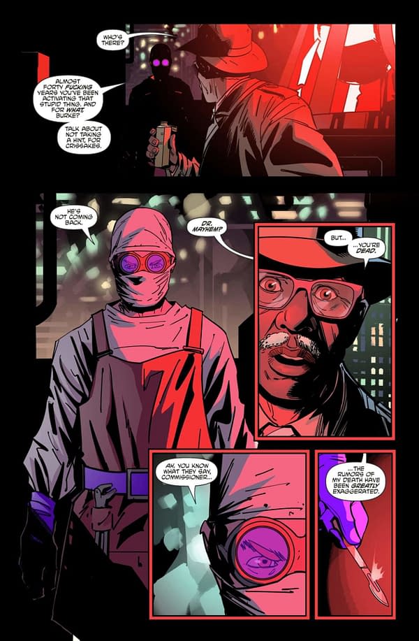 Interior preview page from Whatever Happened to the Crimson Justice?