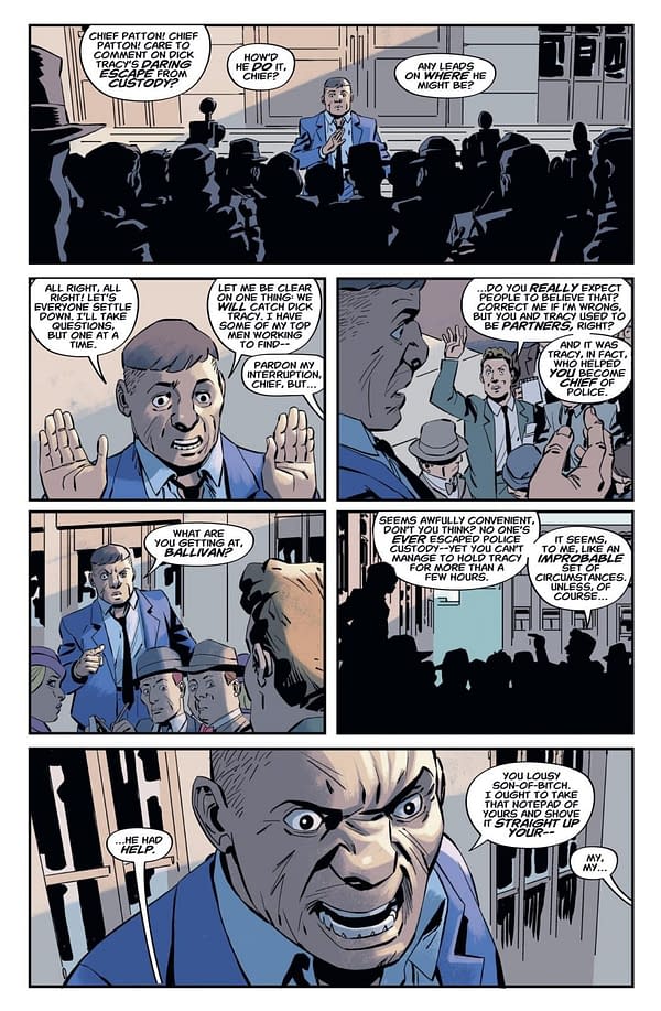 Interior preview page from Dick Tracy #19