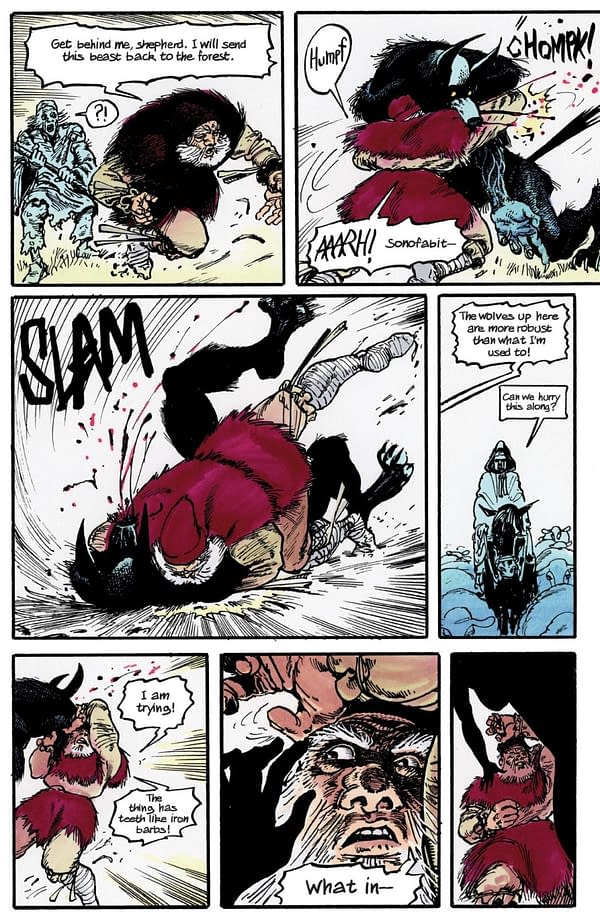Interior preview page from Regicide #2