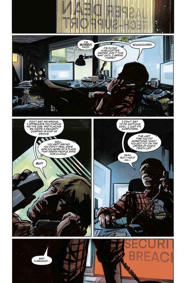 Interior preview page from Honor and Curse: Eternal #7