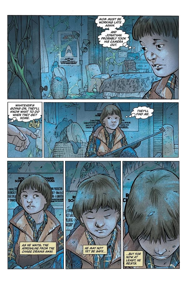 Will Byers Vs Demogorgon For the First Time &#8211; 9-Page Preview Of Stranger Things #1