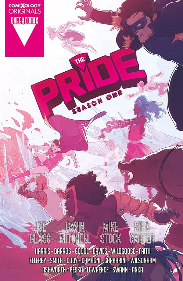 The Pride Season One by Joe Glass. Credit: ComiXology Originals 