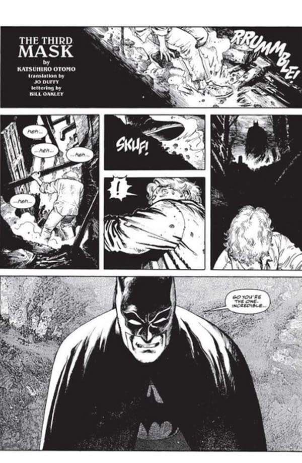 DC TO Reprint Katsuhiro Otomo's Batman Story in Future State: Gotham